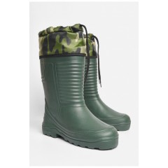 Чоботи чоловічі піна зі з`ємною шкарпеткою кольору хакі 185820L