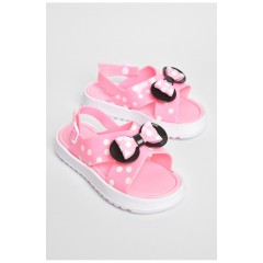 Босоніжки дитячі для дівчинки рожевого кольору 187129L Босоніжки дитячі для дівчинки рожевого кольору 187129L