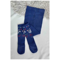 Колготи дитячі для хлопчика синього кольору 187693L