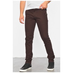 Штани чоловічі коричневого кольору 187813L