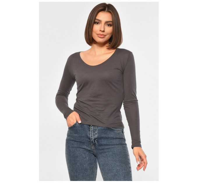 Женская кофта серого цвета 187840L