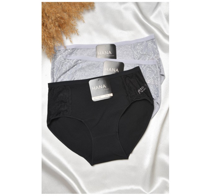 Набір жіночих трусів напівбатальних 3 штуки 188559L