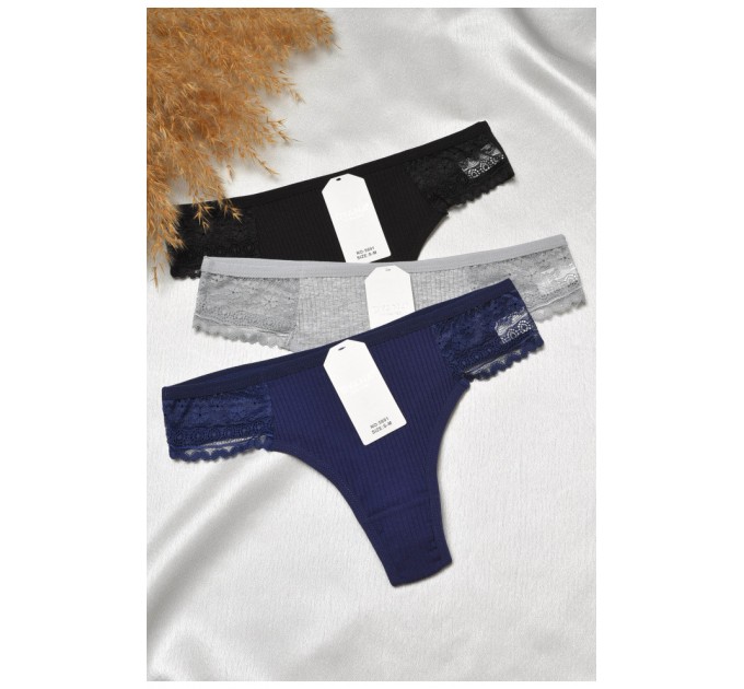 Набор стринг женских 3 штуки 188827L