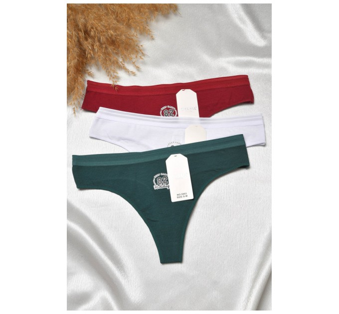 Набор стринг женских 3 штуки 188847L