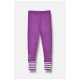 Лосіни дитячі демісезонні для дівчинки бузкового кольору 189144L