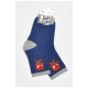 Шкарпетки дитячі махрові для хлопчика темно-синього кольору 189472L