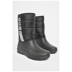 Дутики мужские пена на меху черного цвета 189762L