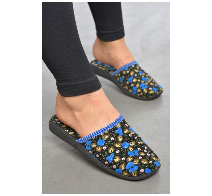 Капці жіночі чорного кольору 189793L