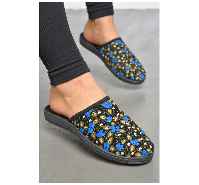 Капці жіночі чорного кольору 189796L