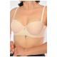 Бюстгальтер жіночий світло-бежевого кольору чашка С 190379L