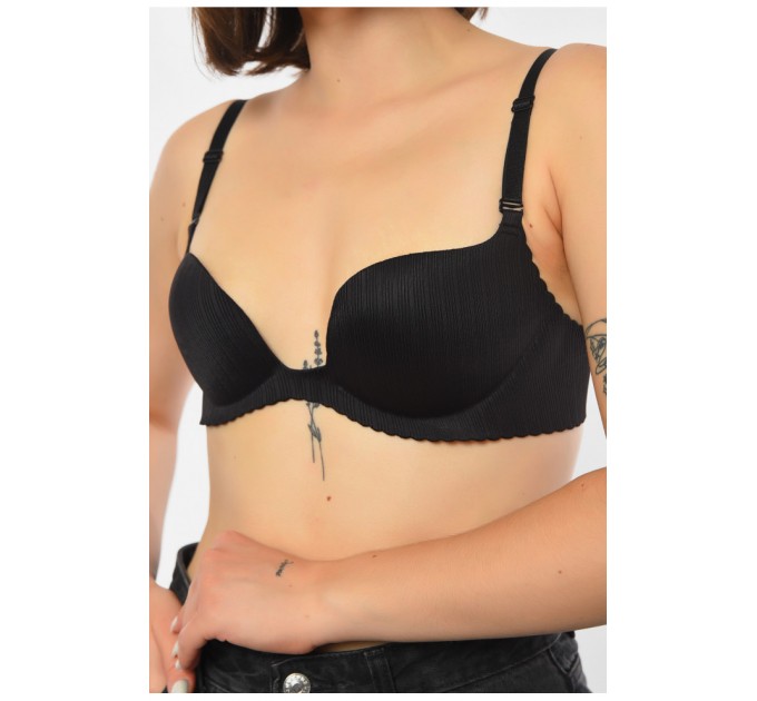 Бюстгальтер жіночий чорного кольору чашка В 190439L