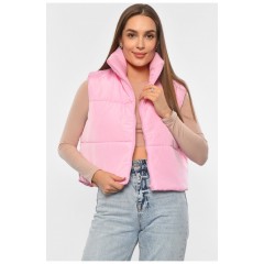 Жилетка женская розового цвета 190449L