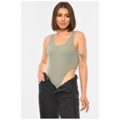 Боди женское цвета хаки 190467L