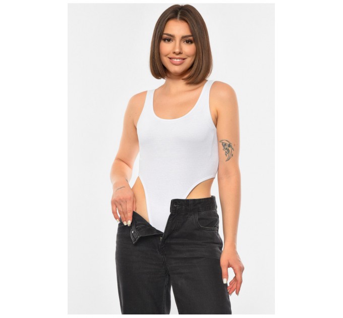 Боди женское белого цвета 190468L