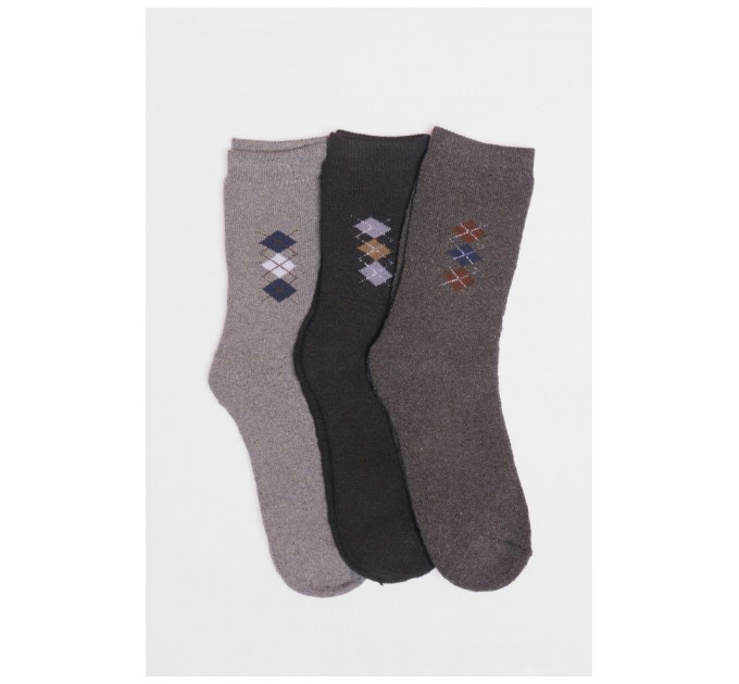 Набір шкарпеток чоловічих махрових 3 штуки 190688L