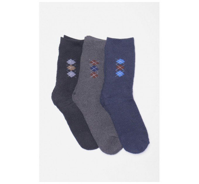 Набір шкарпеток чоловічих махрових 3 штуки 190690L