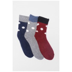 Набор носков женских махровых из ангоры 3 штуки 190812L