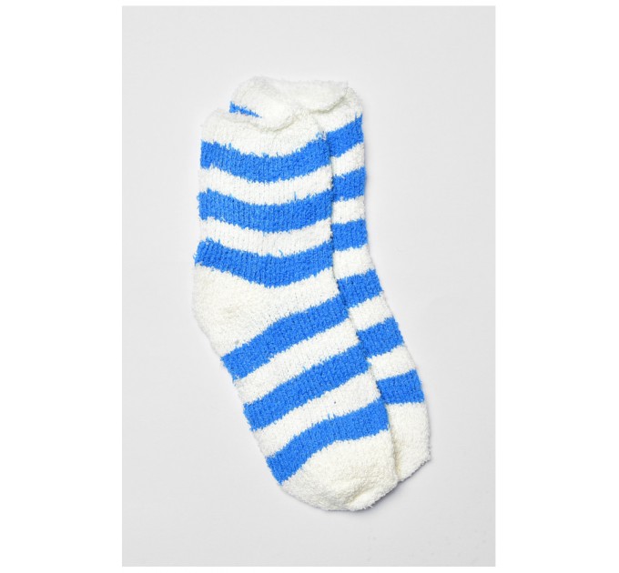 Шкарпетки жіночі травка синього кольору в смужку 191410L