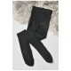 Колготи дитячі махрові для дівчинки однотонні чорного кольору 191593L Колготи дитячі махрові для дівчинки однотонні чорного кольору 191593L