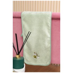 Рушник кухонний мікрофібра м'ятного кольору розмір 25*50 см 191862L Рушник кухонний мікрофібра м'ятного кольору розмір 25*50 см 191862L