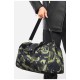 Сумка жіноча текстильна зеленого кольору з камуфляжним принтом 192090L Сумка жіноча текстильна зеленого кольору з камуфляжним принтом 192090L