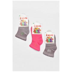 Набір дитячих шкарпеток для дівчинки демісезонних 3 штуки 192283L