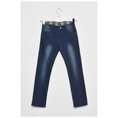 Джинсы для девочки синего цвета 193000L