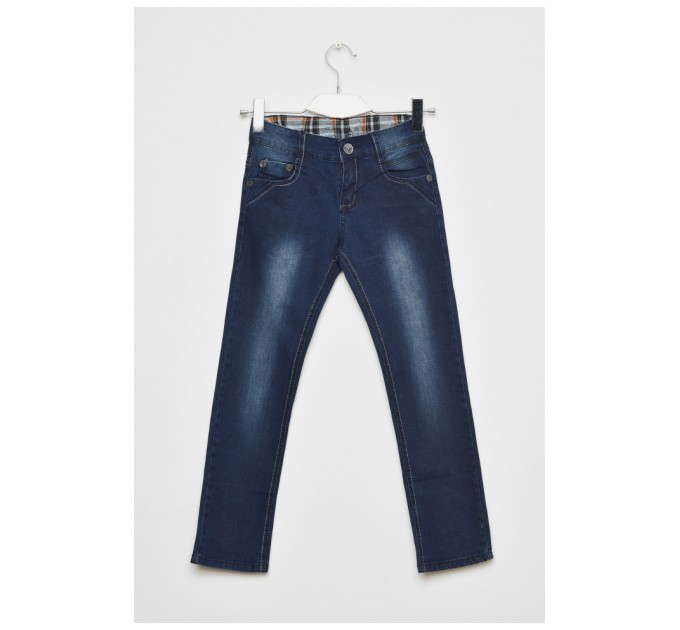 Джинсы для девочки синего цвета 193000L