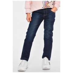 Джинсы для девочки синего цвета 193033L