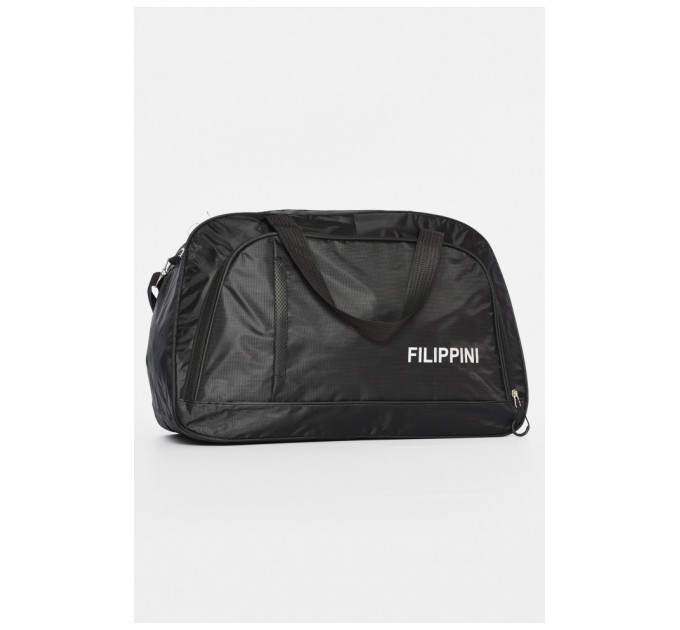 Сумка дорожная унисекс черного цвета 194203L