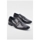 Туфлі підліткові для хлопчика чорного кольору 194351L