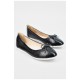 Балетки для девочки черного цвета 194916L