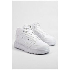 Кроссовки мужские зимние белого цвета 195210L