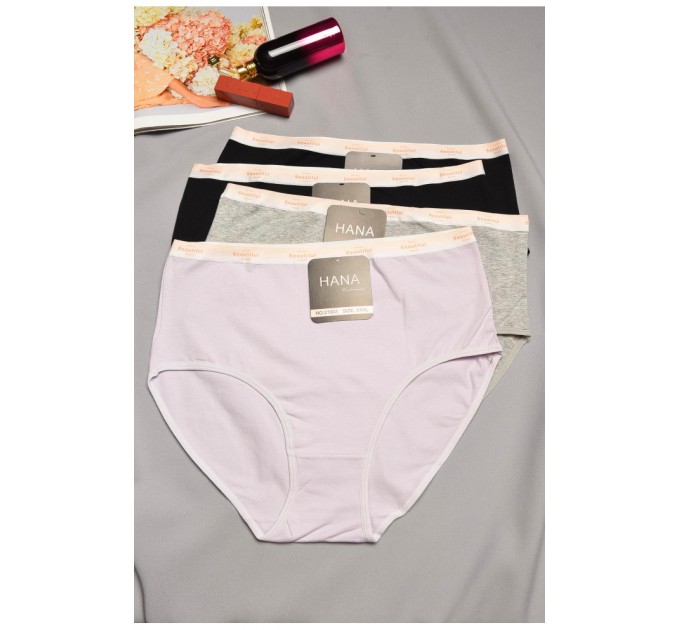 Набор женских трусов полубатальных 4 штуки 195516L