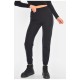 Спортивные брюки женские черного цвета 195646L