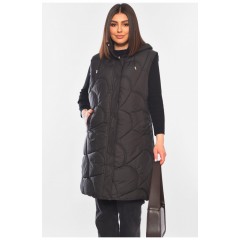 Женская желтка удлиненная черного цвета 195791L