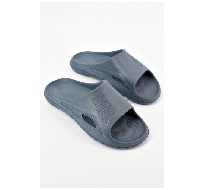 Шлепанцы пена мужские графитового цвета 196291L