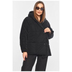 Куртка женская демисезонная черного цвета 196411L