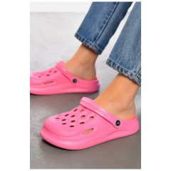 Кроксы женские розового цвета 196964L