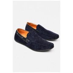Мокасини чоловічі темно-синього кольору 197178L