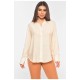 Сорочка жіноча молочного кольору 198001L