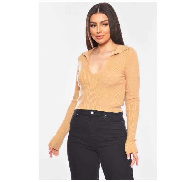 Кофта жіноча бежевого кольору 198121L