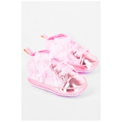 Пінетки дитячі для дівчинки рожевого кольору 198331L