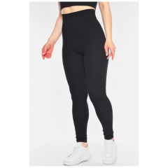 Лосини жіночі рубчик чорного кольору 198429L