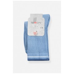 Шкарпетки дитячі демісезонні блакитного кольору 198536L