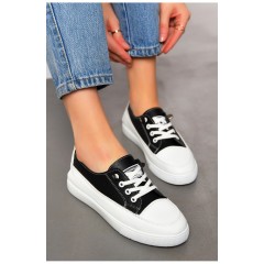 Мокасини жіночі чорного кольору 198849L