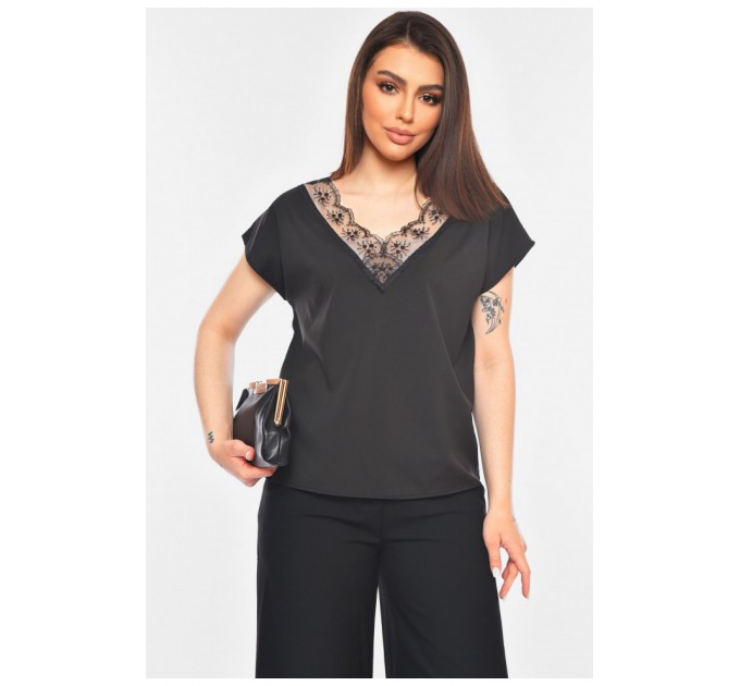 Майка жіноча чорного кольору 198921L