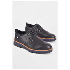 Детские туфли для мальчика черного цвета 198928L Детские туфли для мальчика черного цвета 198928L