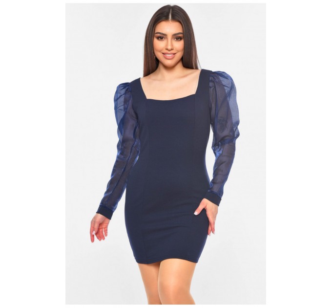 Сукня жіноча темно-синього кольору 198951L