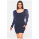 Сукня жіноча темно-синього кольору 198951L